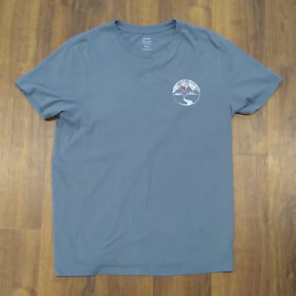 Blue Old Navy shirt